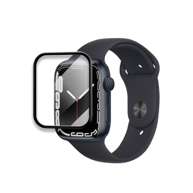 【GOLDEN SHIELD】秒貼蘋果手錶螢幕保護貼 滿版秒貼 貼膜神器 螢幕貼 Apple Watch 11 10 9 8 7 SE Ultra