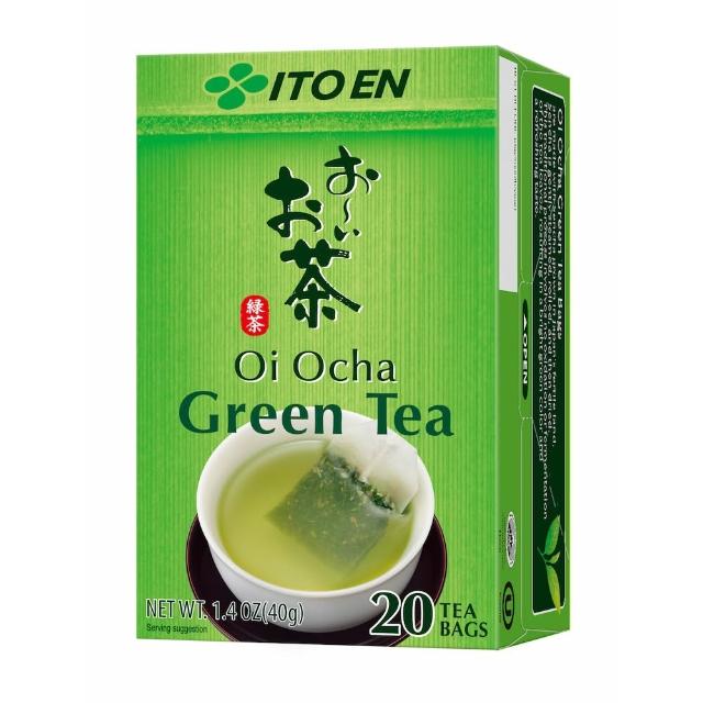 【伊藤園】Oi Ocha綠茶/玄米茶(抹茶入)茶包20入 (2公克 x 20茶包)