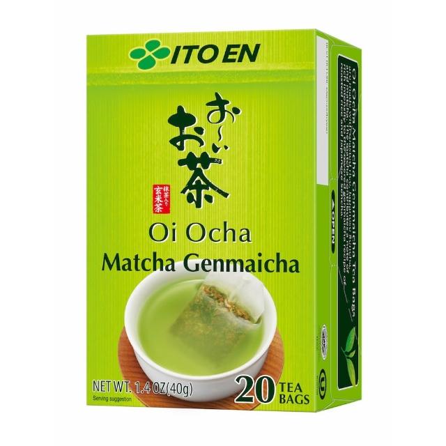 【伊藤園】Oi Ocha綠茶/玄米茶(抹茶入)茶包20入x 3盒
