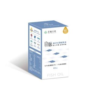 【荃贏全美】良馨高EPA頂級魚油x1盒(共60顆/盒)