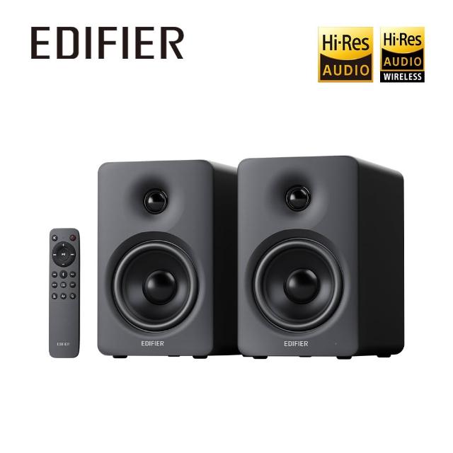 【EDIFIER】M90 2.0藍牙喇叭（雙設備連接｜專屬APP｜Hi-Res 音質雙認證｜電視電腦音響｜桌搭）