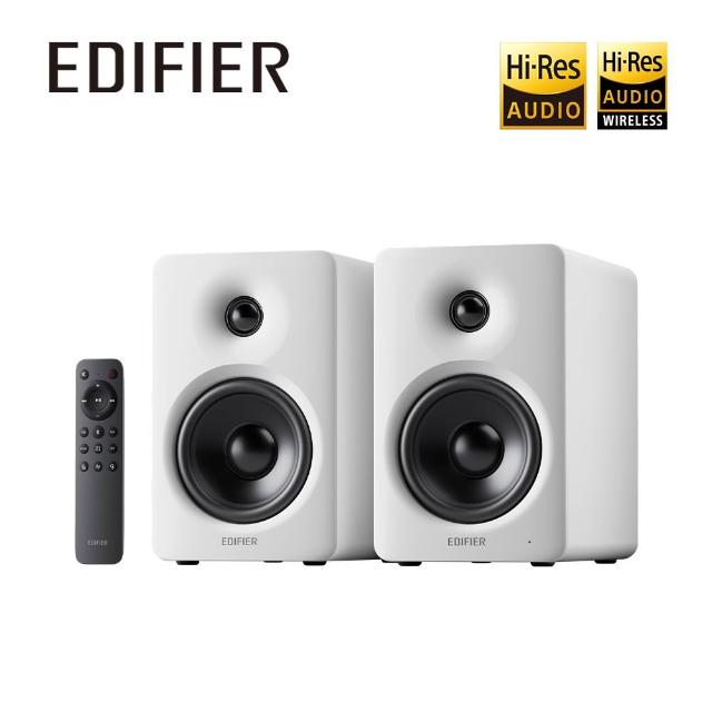 【EDIFIER】M90 2.0藍牙喇叭（雙設備連接｜專屬APP｜Hi-Res 音質雙認證｜電視電腦音響｜桌搭）