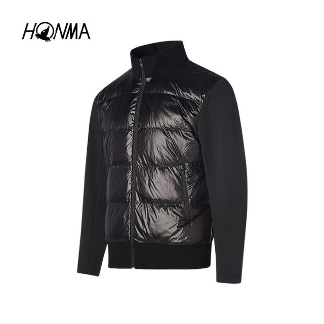 【HONMA 本間高爾夫】男士鵝絨羽絨外套 25FW 日本高爾夫專業品牌(M-XXL白/黑色任選HMLD121R540)