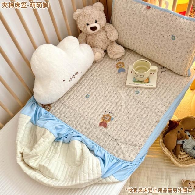 【話童】兒童夾棉床笠 寶寶床墊 新生兒床單 寶寶床包 嬰兒床墊套 四季床罩 A類品質 60x180公分 預購15天