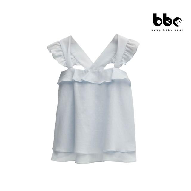 【baby baby cool】日本有機棉 女童短袖上衣 T恤 背心 無袖上衣  (有機棉童裝 bbc童裝 嬰幼童裝 童裝)