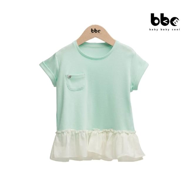 【baby baby cool】日本有機棉 女童短袖上衣 T恤 背心 無袖上衣  (有機棉童裝 bbc童裝 嬰幼童裝 童裝)