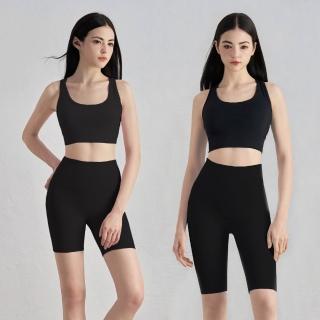 【BODYAIR】任2入 裸感無尷尬線三.五分翹臀蜜桃褲(瑜珈.運動.慢跑.透氣.舞蹈.運動褲)