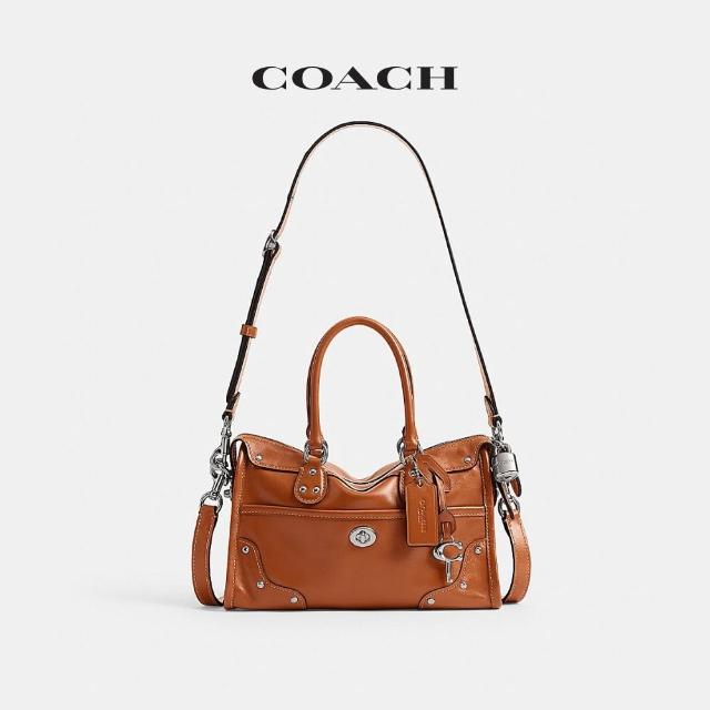 【COACH】蔻馳官方直營 RHYDER SATCHEL 24號手袋 斜背包 手提包-多色任選(CFN69/CFN70)