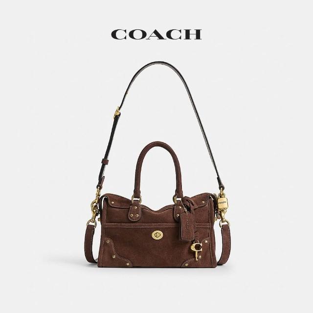 【COACH】蔻馳官方直營 RHYDER SATCHEL 24號手袋 斜背包 手提包-多色任選(CFN69/CFN70)
