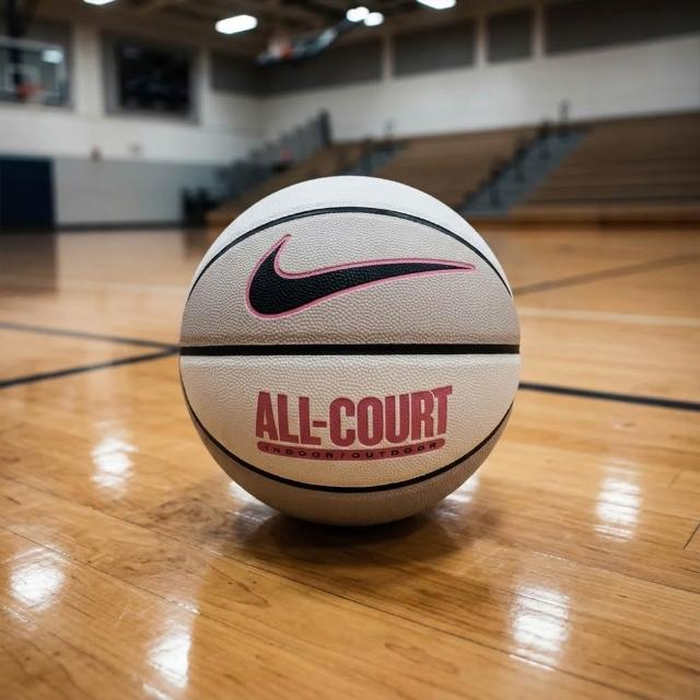 【NIKE 耐吉】EVERYDAY ALL COURT7號籃球粉白灰耐磨材質比賽用室內室外戶外標準七號成人尺寸N100436913607