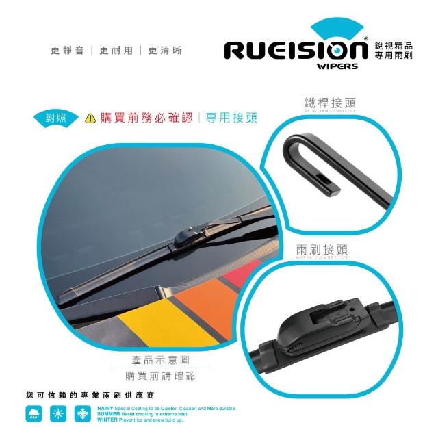 【RUEISION 銳視雨刷】MINI ONE F55 F56 軟骨雨刷 矽膠鍍膜 19+18吋(2014-)