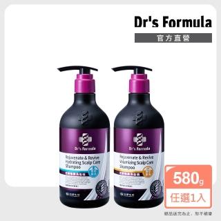 【Dr’s Formula 台塑生醫】逆齡喚黑洗髮精580g任選(強化髮色/強健髮根/官方直營)