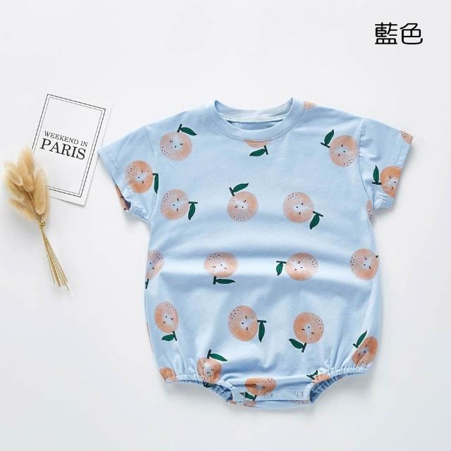 【橘魔法】棉質小橘子透氣涼爽包屁衣 小童 女童 男童 童裝 連身衣