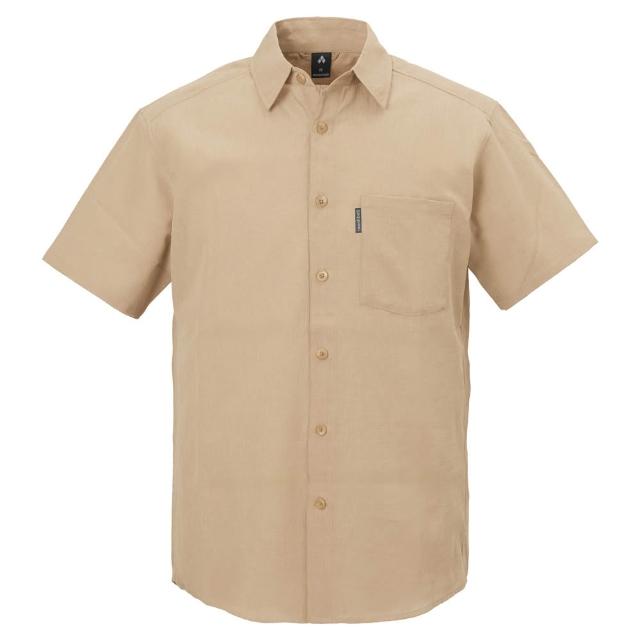 【mont bell】Wic Breeze L/S Shirt T 男款短袖襯衫1114921GY灰 卡其TN