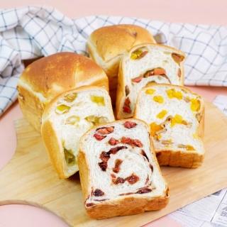 【BAKER 胖大師】在地小農生吐司任選4入 紅心芭樂/拉拉蜜桃/戀戀草莓/香柚檸檬 烘焙手感麵包