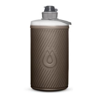 【HydraPak】Flux軟式水瓶GF425｜遠古灰 1.5L (附提把 摺疊收納)