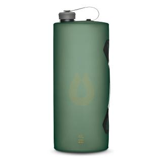 【HydraPak】Seeker摺疊儲水袋A828｜海松綠 4L (附提把 摺疊收納)