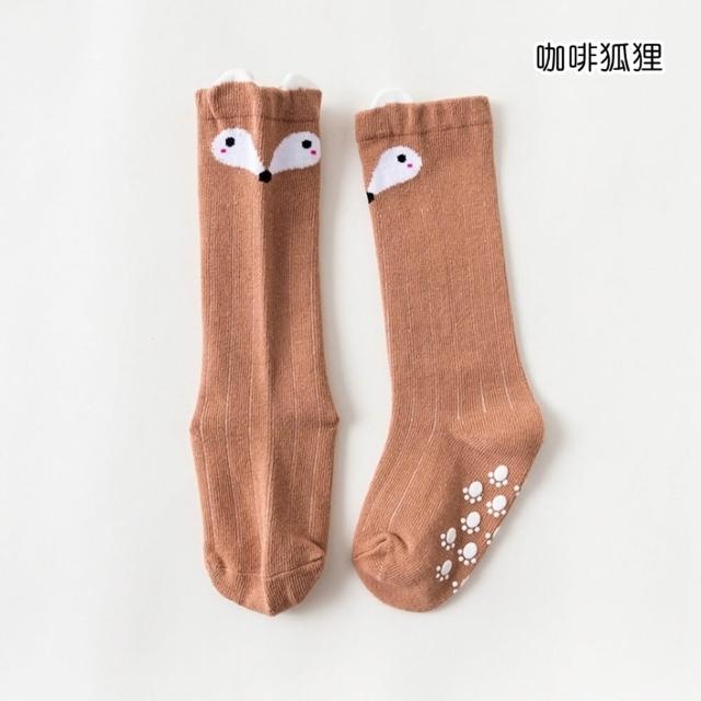 【橘魔法】可愛動物防滑點膠長筒襪 男童 女童 兒童 幼童 童襪 襪子 嬰兒襪 長筒襪 過膝襪 即膝襪 中性款