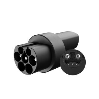 【EVOLUX 綠行家】Type2(CCS2)充電槍 轉 特斯拉TPC(NACS) 車端插口 專用轉接頭