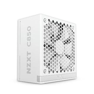 【NZXT 恩傑】C850金牌ATX3.1全模電源供應器-白色(全日系電容/10年保固/PCIe 5.1/850W)