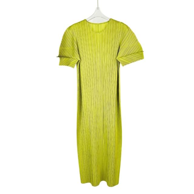 【巴黎精品】現貨+預購 三宅風皺褶衣服連身裙褶皺上衣洋裝名媛大尺碼女裝(無袖長裙女裙子5款b1a76 C)