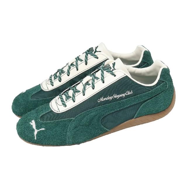 【PUMA】休閒鞋 Speedcat Mondaysleepingclub 男女鞋 綠 聯名 408845-01