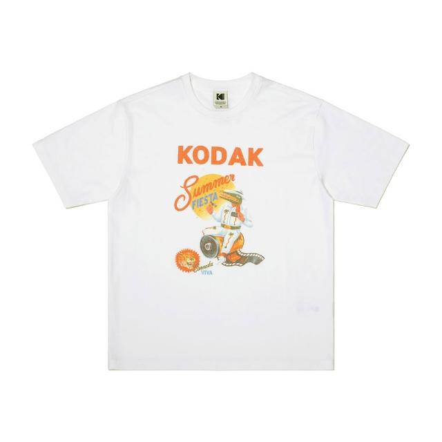 【KODAK Apparel】柯達 男女同款 短袖T恤 KODAK X Alan Berry Rhys 雪花水洗 共4色 / KB602033