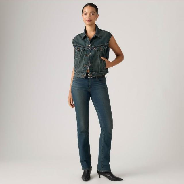 【LEVIS】女生牛仔褲 直筒褲 寬褲 錐形褲 女生褲子 提臀 多款任選 熱賣單品