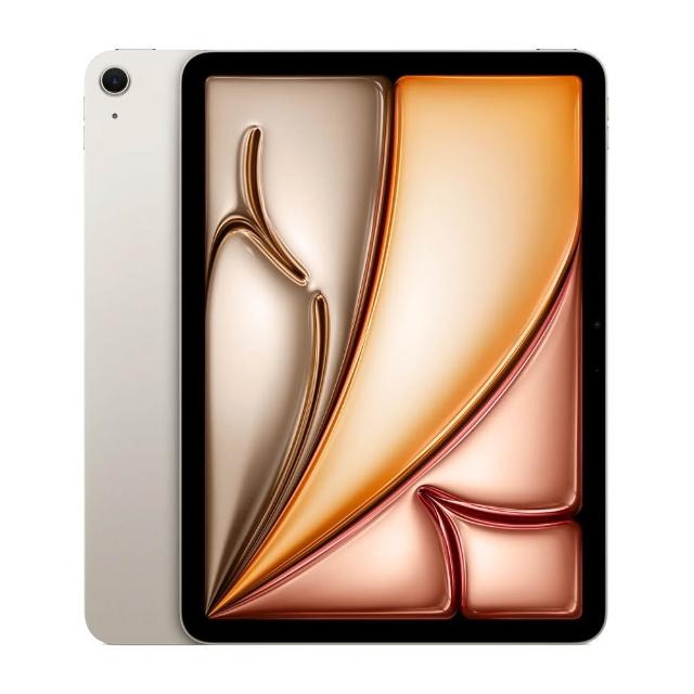 【Apple】2026 iPad Air M4晶片/11吋/WiFi/128G 平板電腦(三折筆槽殼+鋼化保貼組)