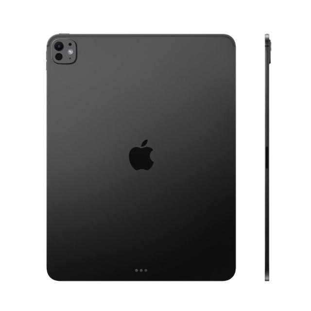 【Apple】2025 iPad Pro M5晶片/13吋/WiFi/256G 平板電腦(三折筆槽殼+鋼化保貼組)