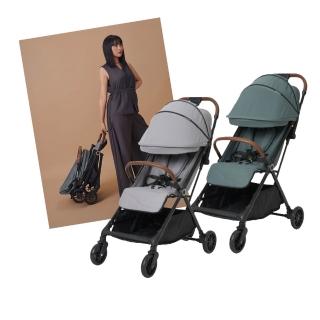 【KIDMORY】ZipGO 閃躍瞬收嬰兒推車 KM-699 (一鍵閃收車 磁吸安全帶 超大置物空間)