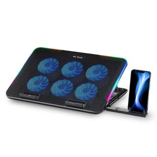 【PC Park】H6 RGB筆記型散熱座 電腦散熱 適用14~15.6吋 USB供電
