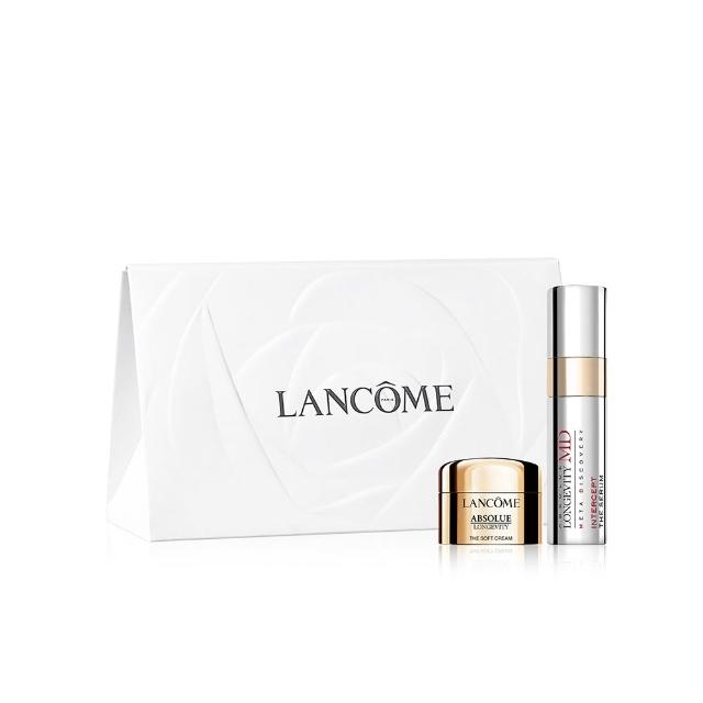 【LANCOME 蘭蔻】官方直營 絕對完美頂級醫學美容凝時精華 體驗組(LANCOME/抗老/撫紋/緊實/精華)