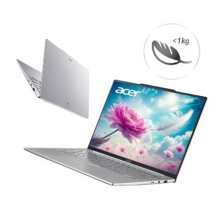 【Acer】微軟M365組★14吋極致輕薄AI筆電-浮光銀(Swift Air/SFA14-71M-55BF/Ultra5-125H/16G/512G/W11)