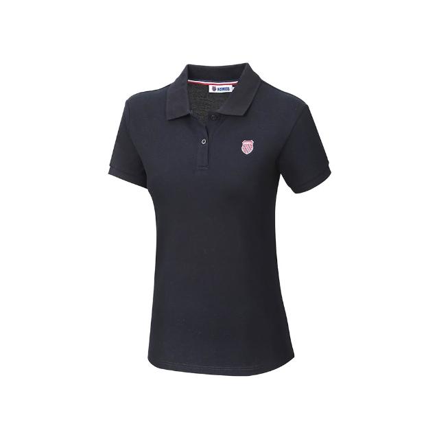 【K-SWISS】獨家款-經典盾牌短袖Polo衫 棉質親膚  男上衣 女上衣 多色選擇 (108492/198492)