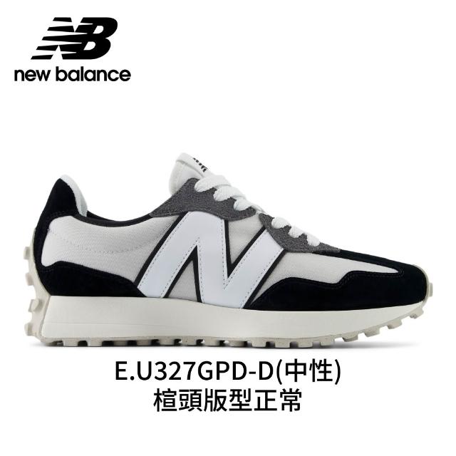 【NEW BALANCE】NB 327復古鞋/運動鞋_MS327CWB-D_U327LND-D_灰白黑/灰白色(327系列)