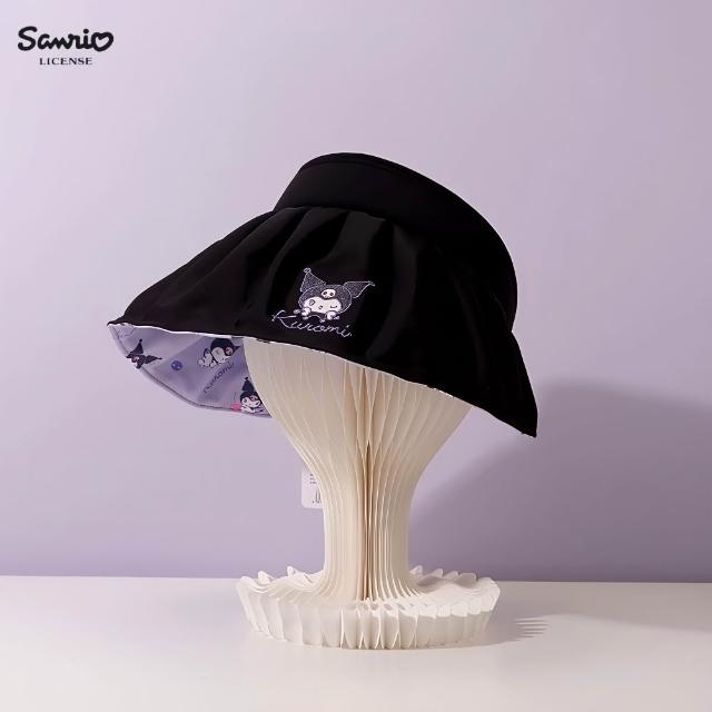 【SANRIO 三麗鷗】父親節送禮精選 正版授權夏季防曬透氣涼爽成人貝殼帽遮陽帽凱蒂貓帕恰狗美樂蒂酷洛米