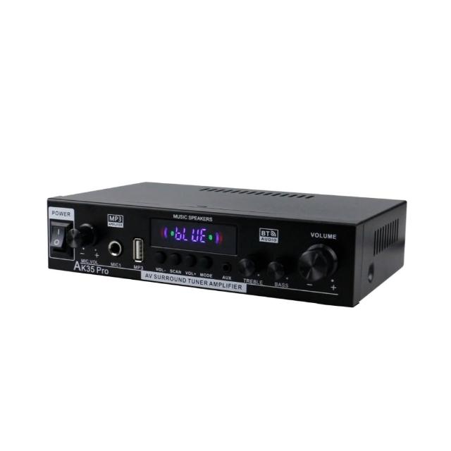 【諾必行】AK35家庭音響放大器 數位功率放大器 藍牙5.0 擴大機 音響放大器 高低音調節