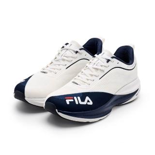 【FILA】Neo Propulsion 男慢跑鞋-白/丈青 (1-J909A-131)