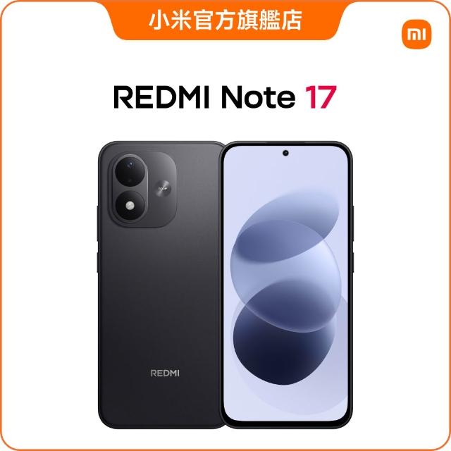【小米】官方旗艦館 REDMI紅米 Note 17 6.99吋 4G(6G/128G/Snapdragon 6 Gen 4/主相機5000萬畫素)