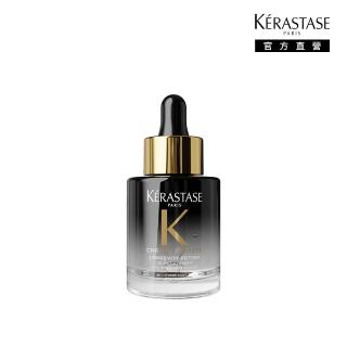 【KERASTASE 巴黎卡詩】黑鑽極萃逆時頭皮精華 30ml
