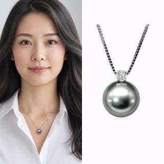 【CC Diamond】18k天然南洋大溪地珍珠 精品墜飾(11mm)