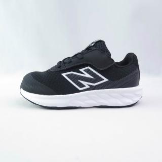 【NEW BALANCE】小童鞋 運動鞋 520 Airplane Hook & Loop W寬楦 魔鬼氈 (I5202C2黑x白)