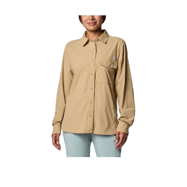 【Columbia 哥倫比亞】男女款-防曬UPF50快排/超防曬UPF50防潑長袖襯衫(多款任選)