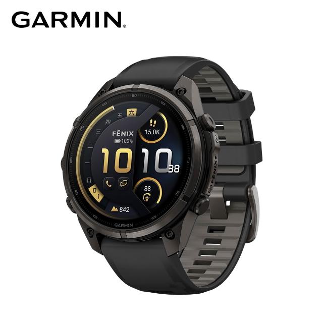 【GARMIN】Fenix 9 Pro AMOLED 全方位戶外進階GPS智慧腕錶 47mm (inReach版)