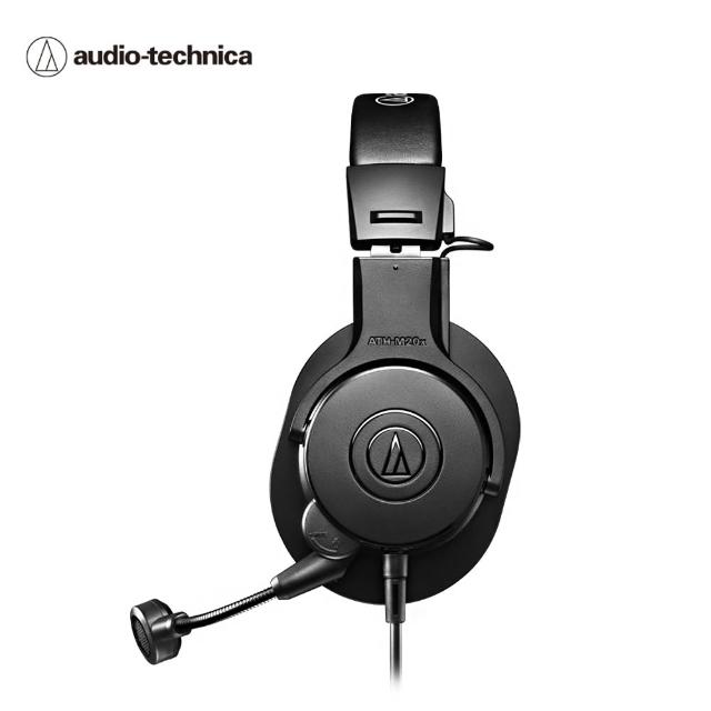 【audio-technica 鐵三角】ATH-M20xSTS直播專用耳機麥克風組