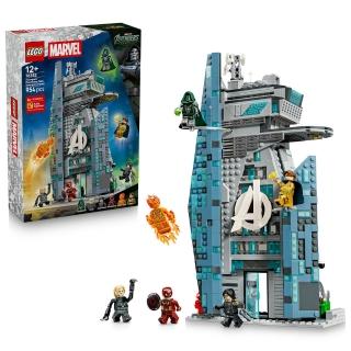 【LEGO 樂高】漫威超級英雄系列 76352 《復仇者聯盟：末日崛起》新復仇者大廈(漫威 建築模型 禮物 收藏)