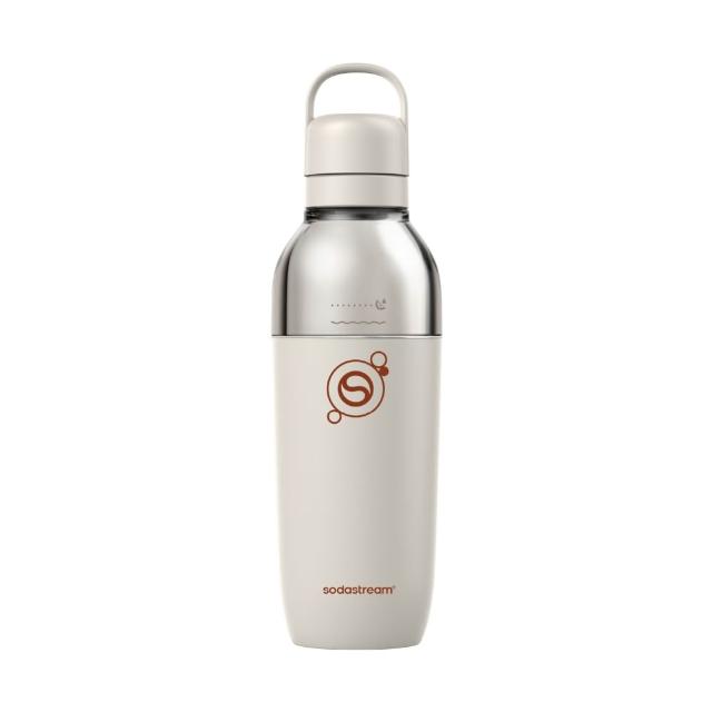 【Sodastream】隨我調碳酸不銹鋼保冷瓶710ml 1入(銀月沙)
