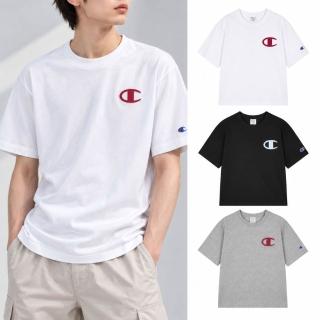 【Champion】官方直營 男款-CAMPUS 刺繡短袖TEE-多色(U6ASSSM527M)