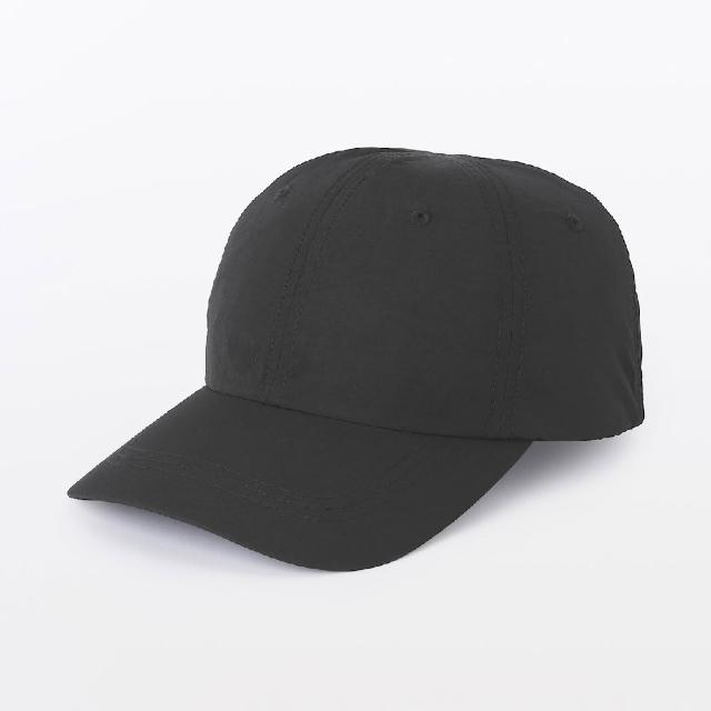 【MUJI 無印良品】撥水加工棒球帽(墨灰/黑色/米色/煙燻粉)55-59cm